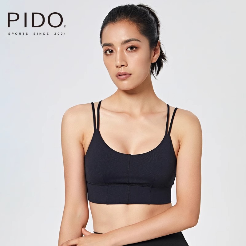 PIDO Yoga Back Exercise Tank Top with Strap