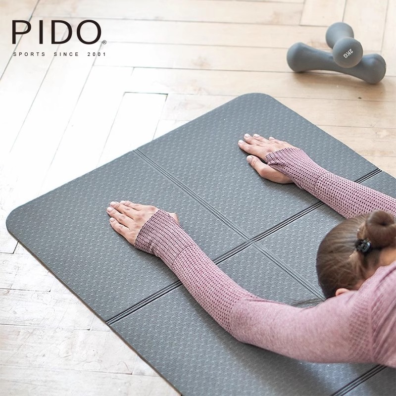 PIDO Eco-friendly Foldable TPE Yoga Mat Quality 6/8Mm Wholesale Tpe Yoga Mat Manufacturer