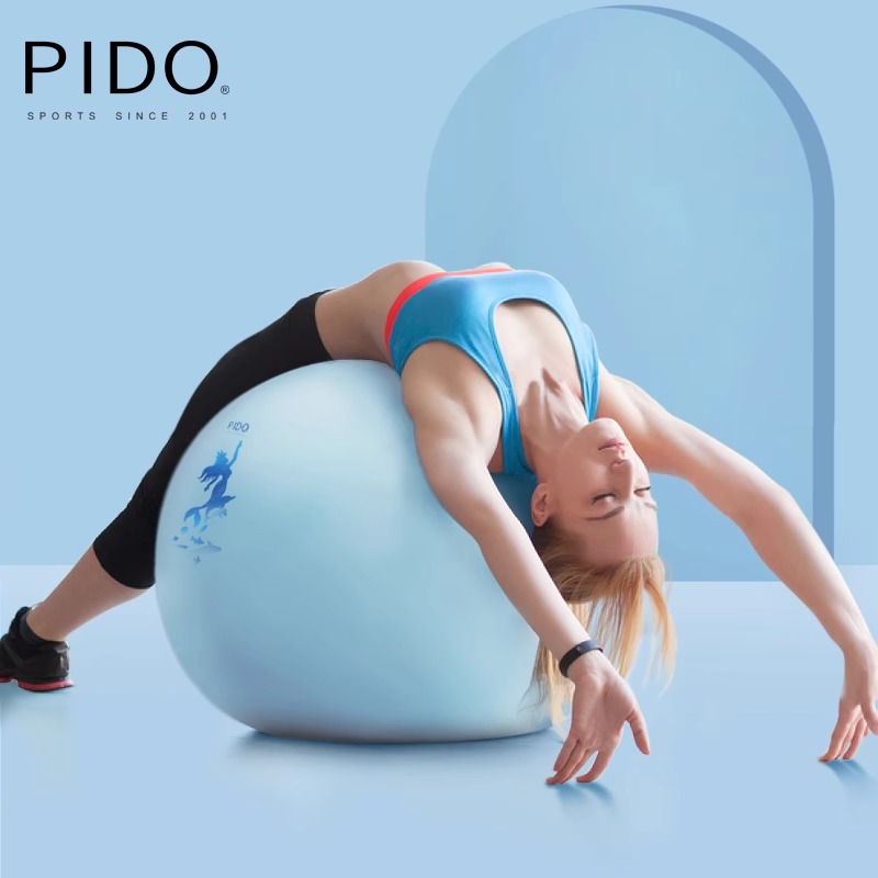 PIDO Quality Printing Massage Yoga Ball Green For Muscle Massage Manufacturer