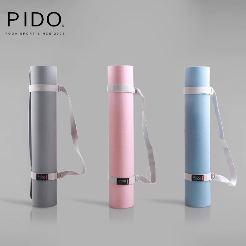 PIDO TPE Yoga Mat Quality 6/8Mm Wholesale Tpe Single Color Yoga Mat Manufacturer