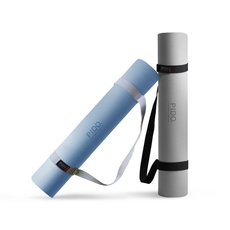 PIDO TPE Yoga Mat Quality 6/8Mm Wholesale Tpe Single Color Yoga Mat Manufacturer