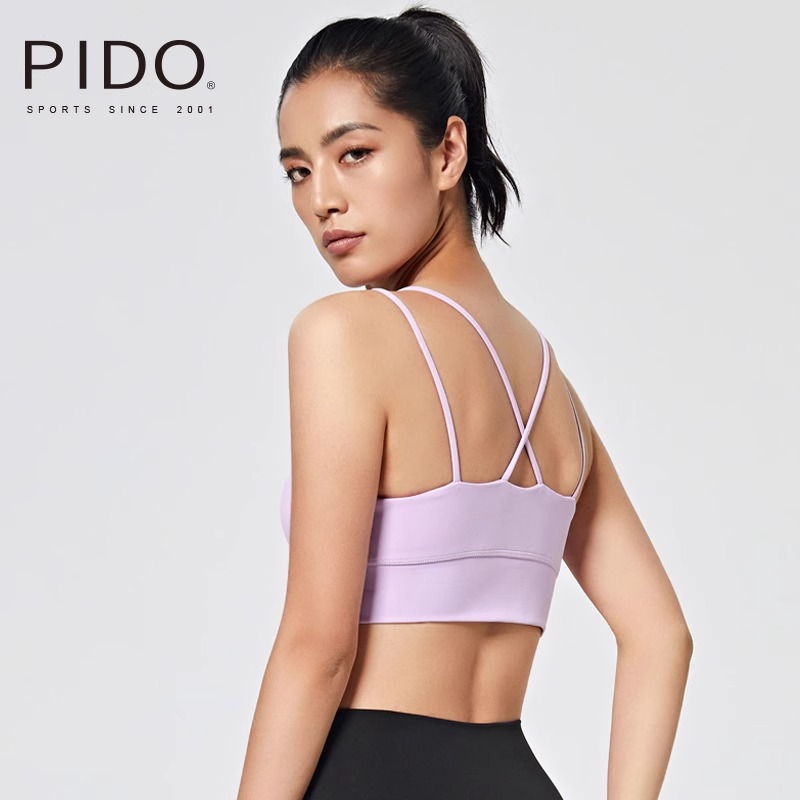 PIDO Yoga Back Exercise Tank Top with Strap