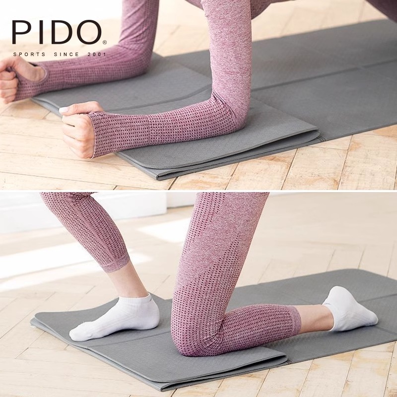 PIDO Eco-friendly Foldable TPE Yoga Mat Quality 6/8Mm Wholesale Tpe Yoga Mat Manufacturer
