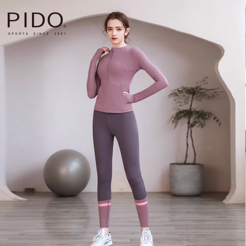PIDO Ocean Green Yoga Sports Casual Set