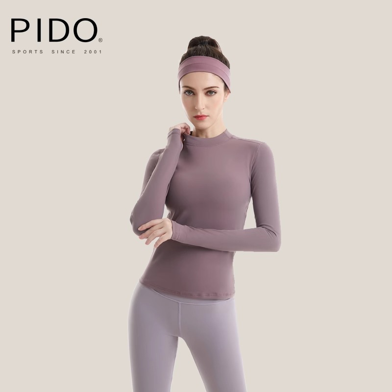 PIDO Purple Yoga Long Top