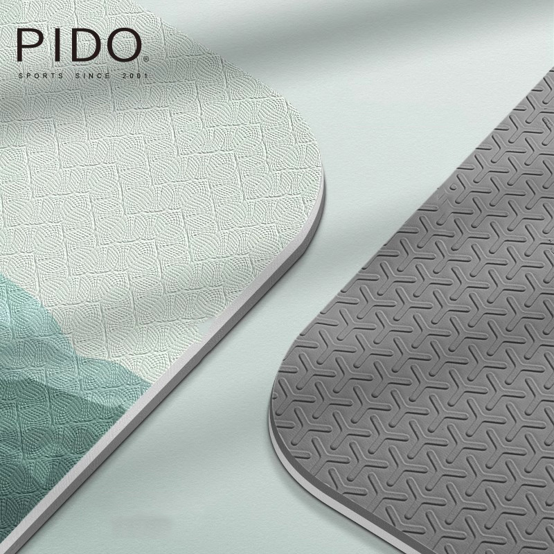 PIDO 8mm TPE Printing Yoga Mat Wholesale Quality Eco-Friendly Widen and Thicken | Yoga Mat Manufacturer