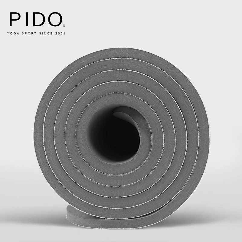 PIDO Luxurious Suede Rubber Printing Yoga Mat Bulk | Yoga Mat Supplier