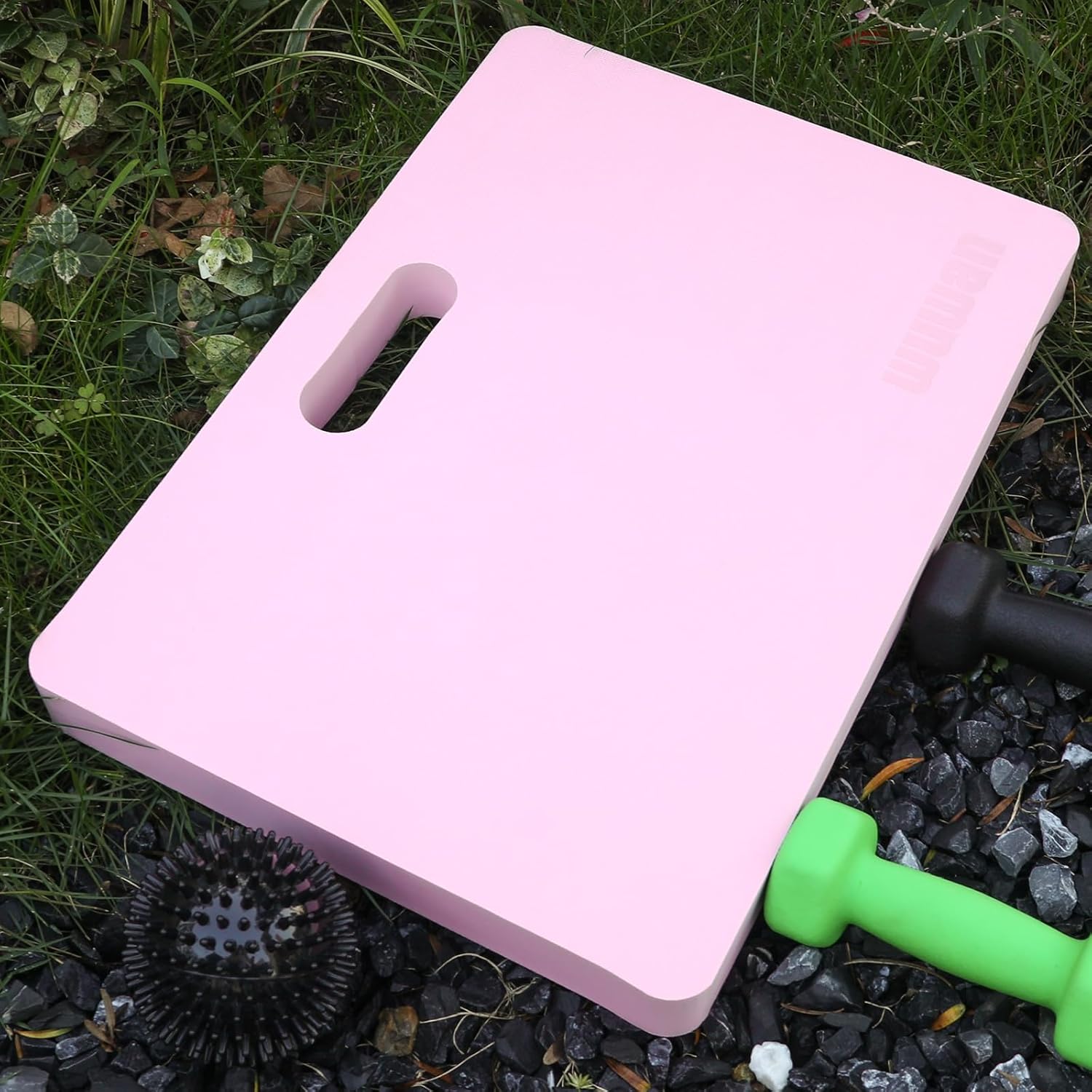 Yoga kneeling mat, 1.5in Thick,Knee Push-ups, Plank Support & Yoga Elbows/Knees Mat Provides Cushion for Kneeling & Elbows Pink