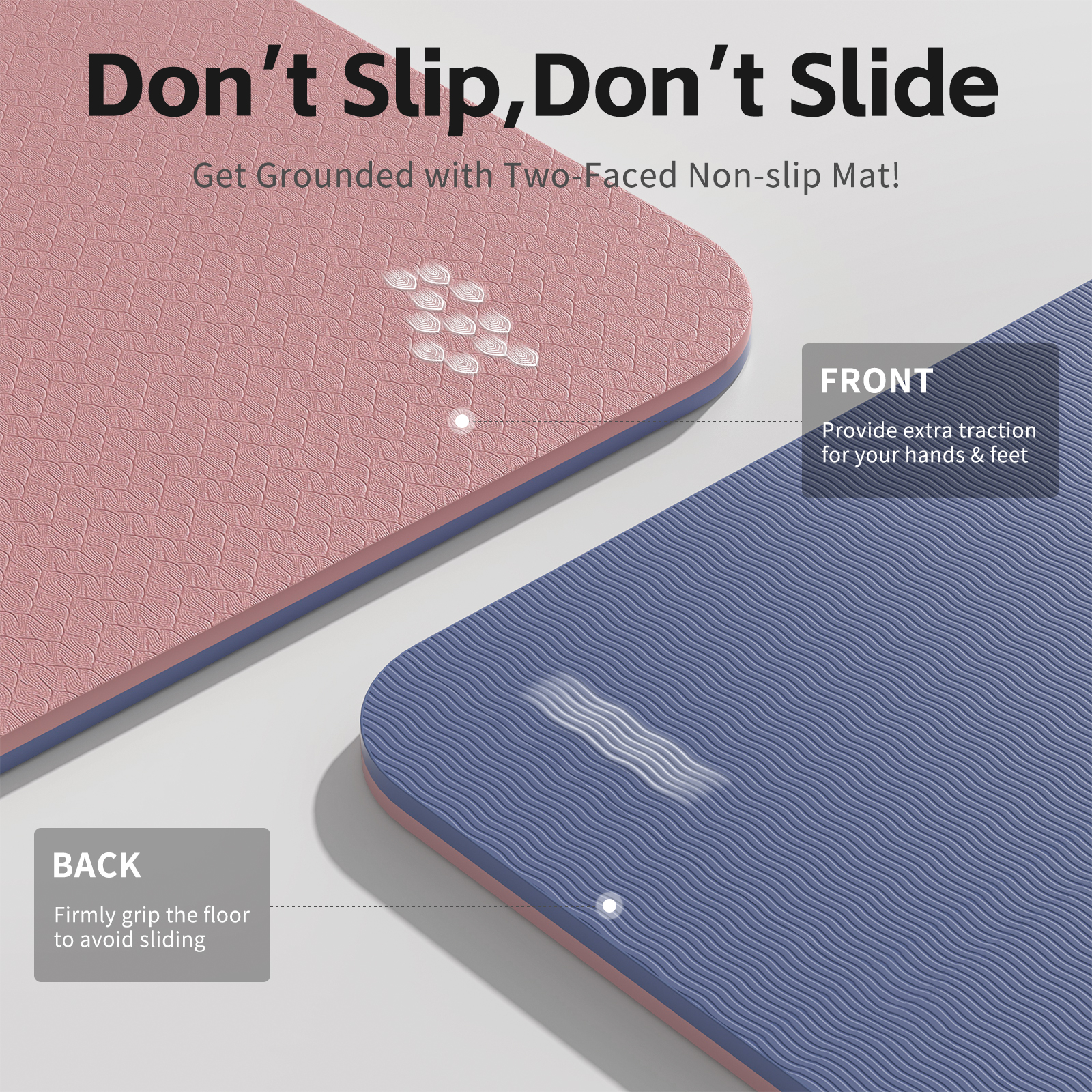 Yoga Mat 8mm Super Thick TPE Fitness Mat | SGS Certified | Non-Slip, Odorless & Tear-Resistant | Unisex with Strap | for Yoga, Pilates, Meditation & Home Workouts Visit the PAIDU Store