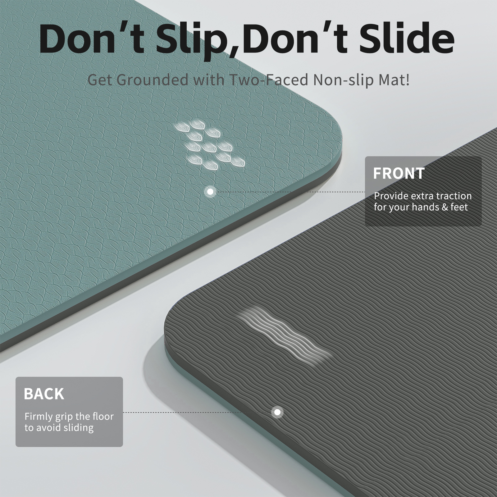 Yoga Mat 8mm Super Thick TPE Fitness Mat | SGS Certified | Non-Slip, Odorless & Tear-Resistant | Unisex with Strap | for Yoga, Pilates, Meditation & Home Workouts Visit the PAIDU Store